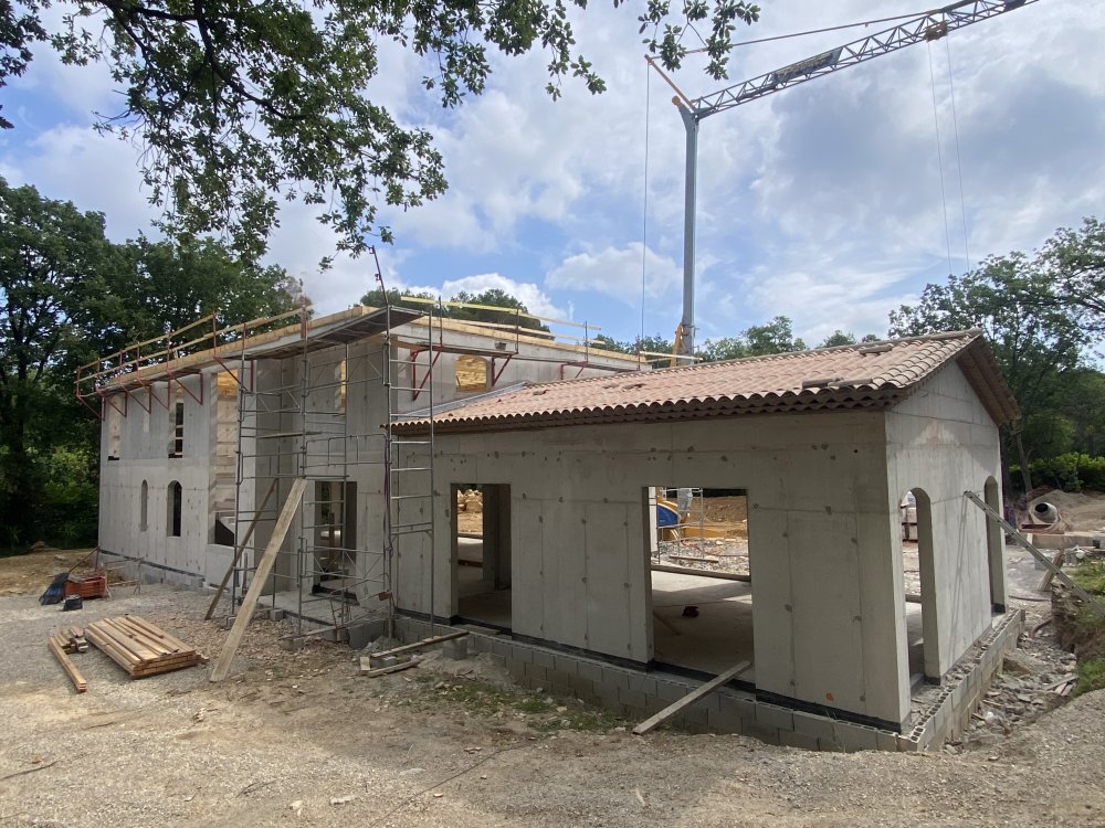 Démolition et reconstruction d'une villa à Valbonne - Photo 7