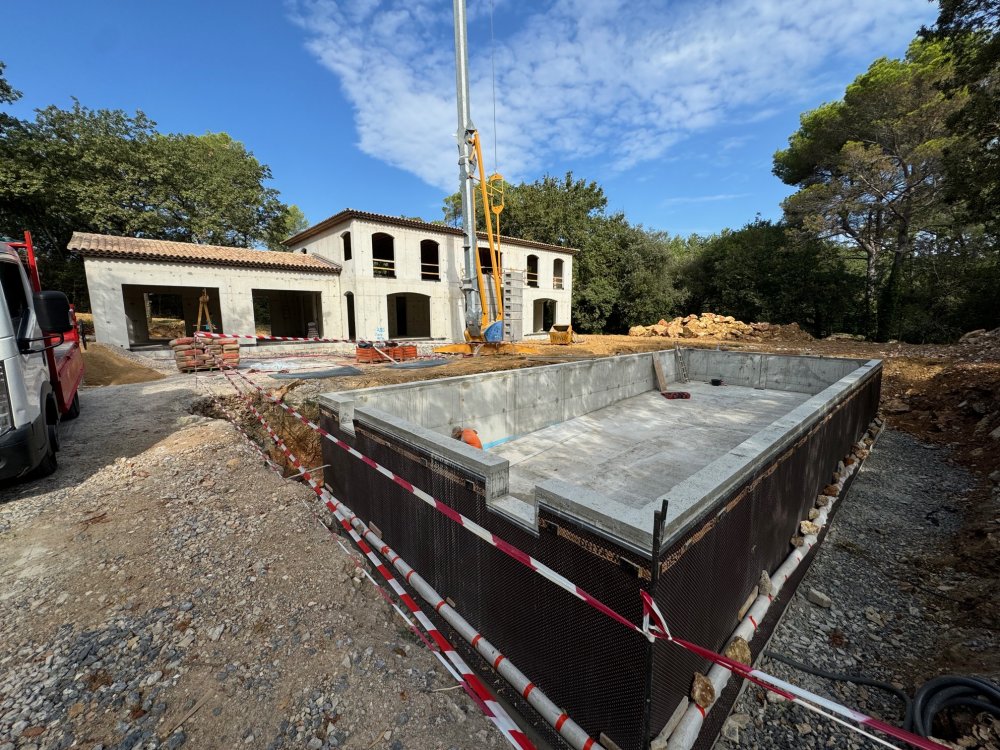 Démolition et reconstruction d'une villa à Valbonne - Photo 8
